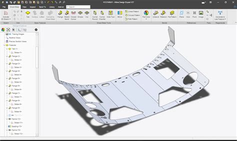 3d sheet metal design software|sheet metal flat layout software.